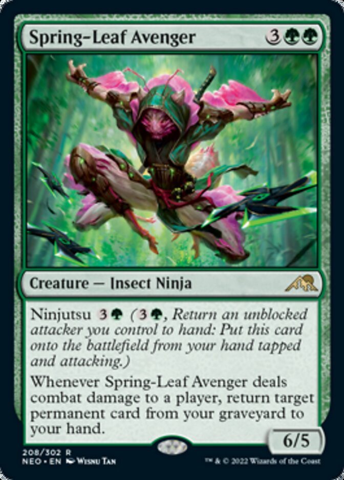 Spring-Leaf Avenger [Kamigawa: Neon Dynasty] | Total Play