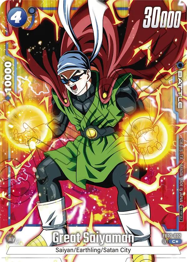 Great Saiyaman (FB03-032) (Tournament Pack -Winner- 03) [Fusion World Tournament Cards] | Total Play