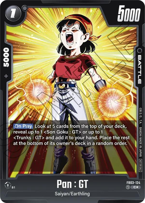 Pan : GT (FB03-124) (Tournament Pack 03) [Fusion World Tournament Cards] | Total Play