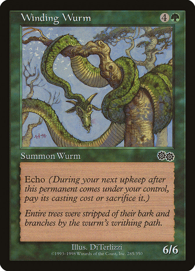 Winding Wurm [Urza's Saga] | Total Play