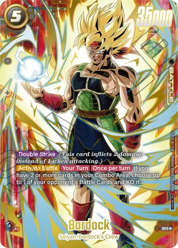 Bardock (FS05-11) (Gold) [Fusion World Tournament Cards] | Total Play