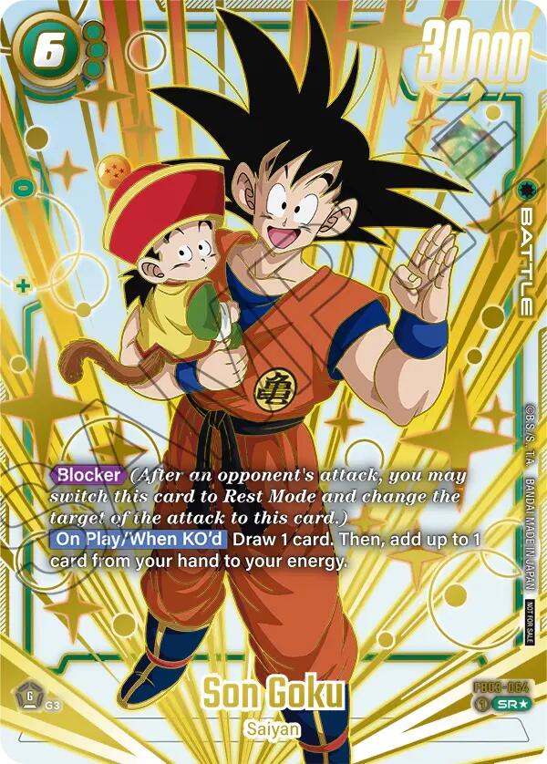 Son Goku (FB03-064) (Gold) [Fusion World Tournament Cards] | Total Play