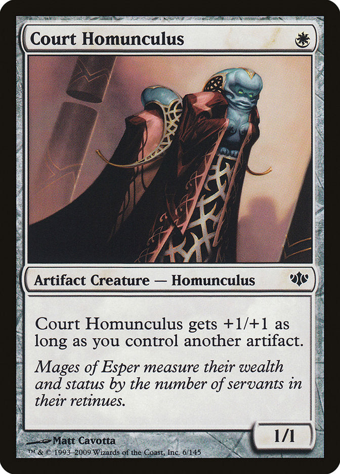 Court Homunculus [Conflux] | Total Play