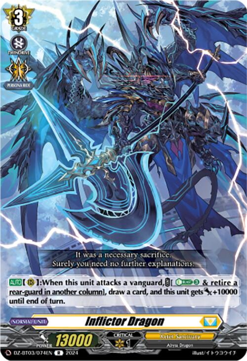 Inflictor Dragon (DZ-BT03/074EN) [Dimensional Transcendence] | Total Play