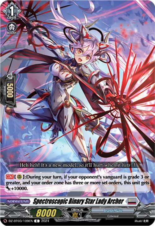 Spectroscopic Binary Star Lady Archer (DZ-BT03/109EN) [Dimensional Transcendence] | Total Play
