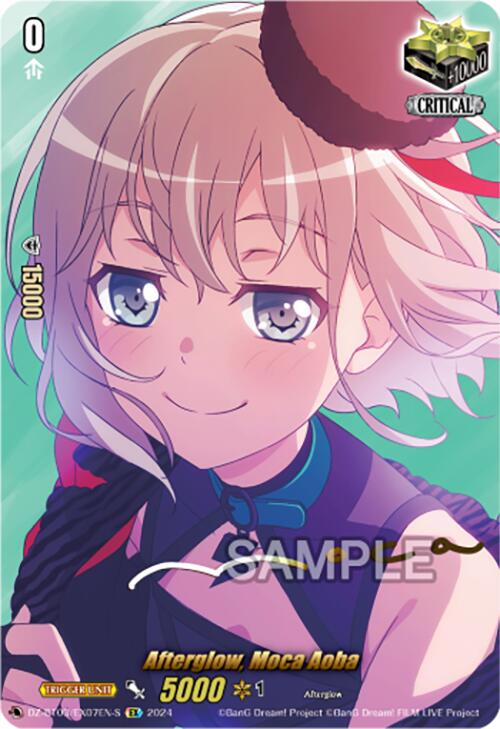 Afterglow, Moca Aoba (Foil) (DZ-BT03/EX07EN-S) [Dimensional Transcendence] | Total Play