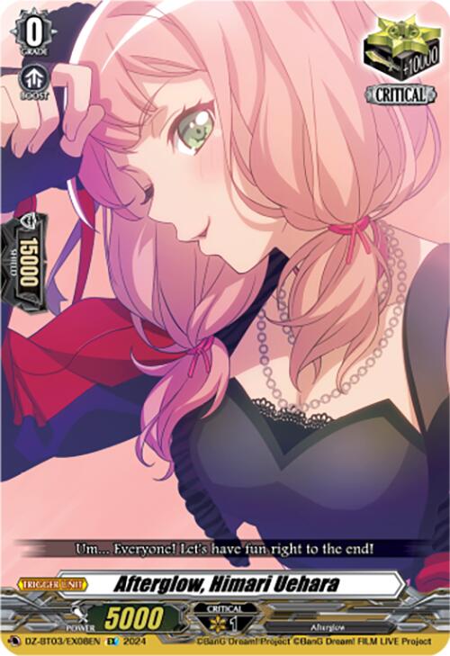 Afterglow, Himari Uehara (DZ-BT03/EX08EN) [Dimensional Transcendence] | Total Play