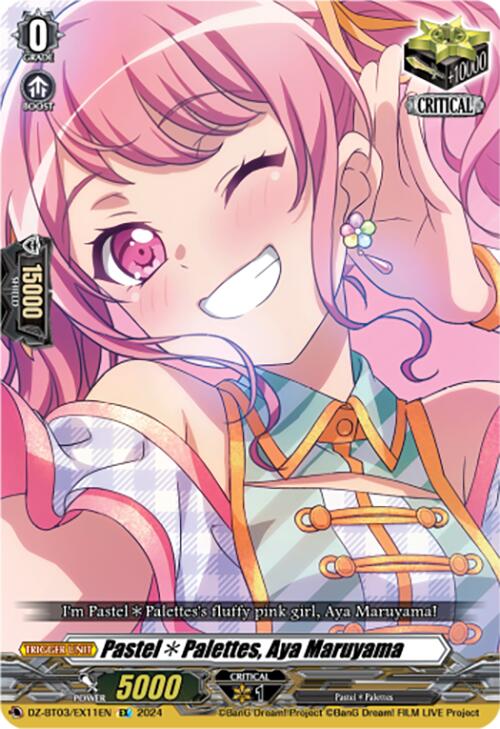 Pastel*Palettes, Aya Maruyama (DZ-BT03/EX11EN) [Dimensional Transcendence] | Total Play