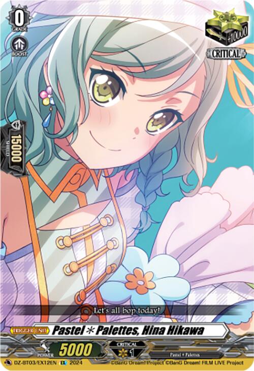 Pastel*Palettes, Hina Hikawa (DZ-BT03/EX12EN) [Dimensional Transcendence] | Total Play