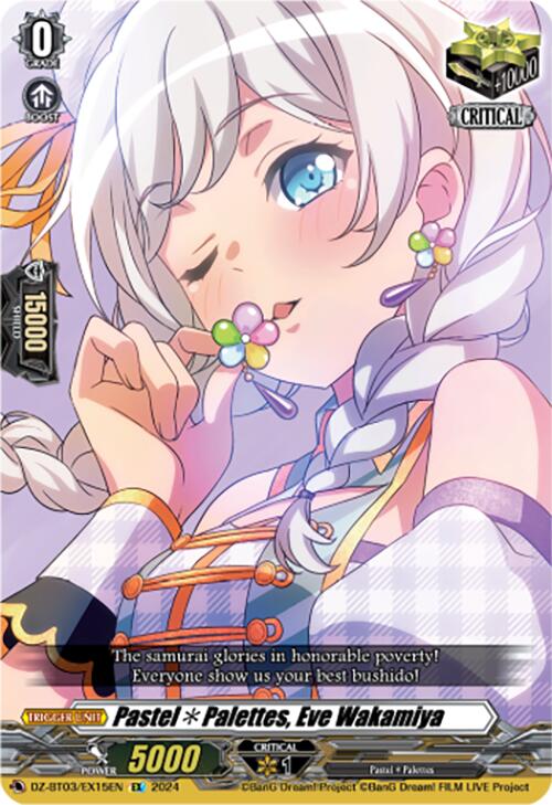 Pastel*Palettes, Eve Wakamiya (DZ-BT03/EX15EN) [Dimensional Transcendence] | Total Play