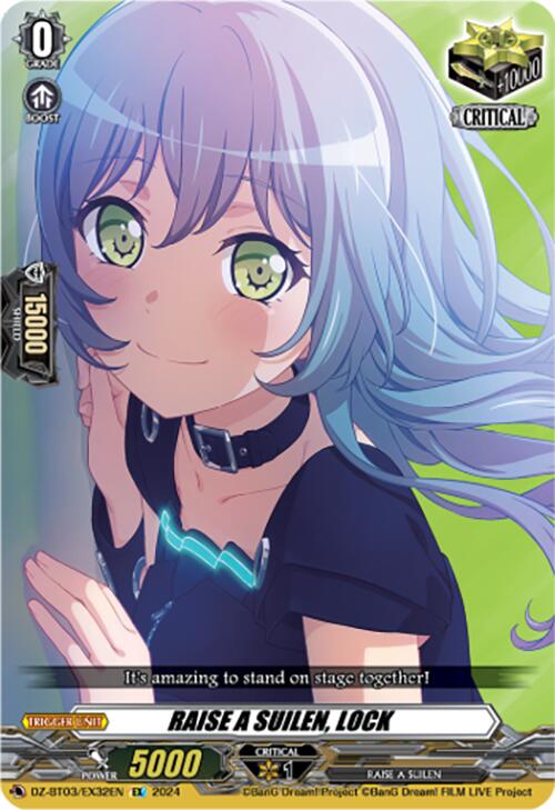 RAISE A SUILEN, LOCK (DZ-BT03/EX32EN) [Dimensional Transcendence] | Total Play