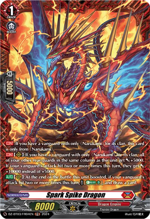 Spark Spike Dragon (DZ-BT03/FR04EN) [Dimensional Transcendence] | Total Play