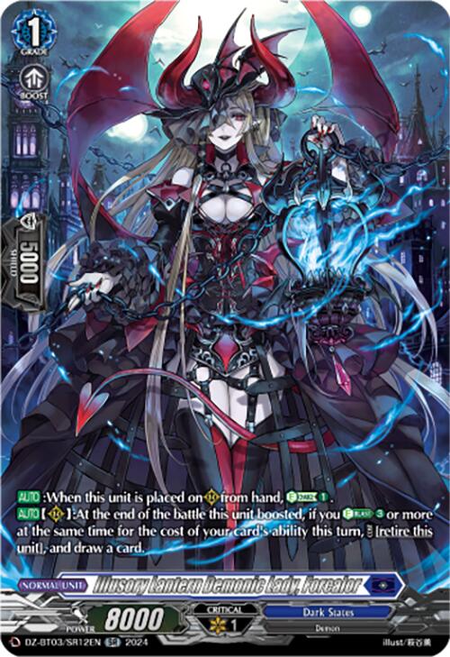 Illusory Lantern Demonic Lady, Forcalor (DZ-BT03/SR12EN) [Dimensional Transcendence] | Total Play