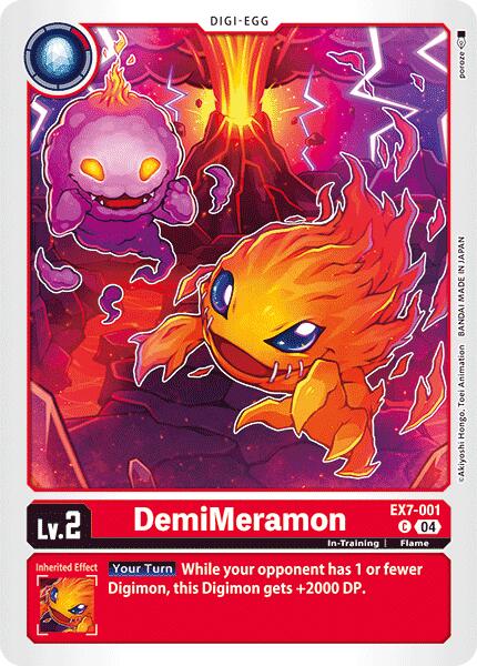 DemiMeramon [EX7-001] [Digimon LIBERATOR] | Total Play