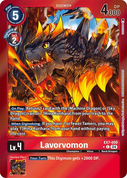 Lavorvomon [EX7-009] (Foil) [Digimon LIBERATOR] | Total Play