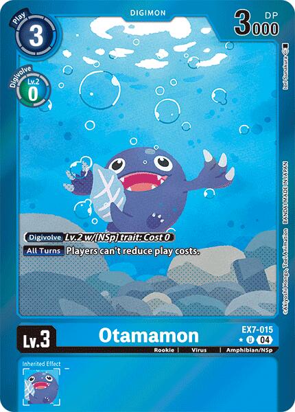 Otamamon [EX7-015] (Foil) [Digimon LIBERATOR] | Total Play