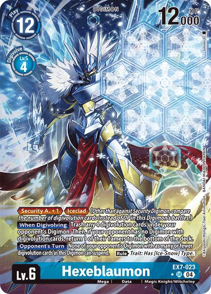 Hexeblaumon [EX7-023] (Alternate Art) [Digimon LIBERATOR] | Total Play