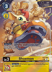 Shoemon [EX7-024] (Alternate Art) [Digimon LIBERATOR] | Total Play