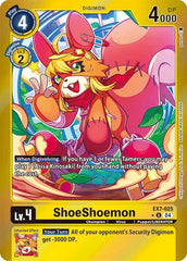 ShoeShoemon [EX7-025] (Foil) [Digimon LIBERATOR] | Total Play