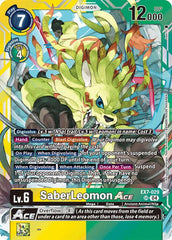 SaberLeomon ACE [EX7-029] [Digimon LIBERATOR] | Total Play