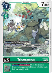 Triceramon [EX7-035] [Digimon LIBERATOR] | Total Play