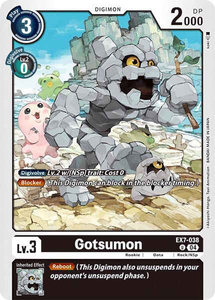 Gotsumon [EX7-038] [Digimon LIBERATOR] | Total Play