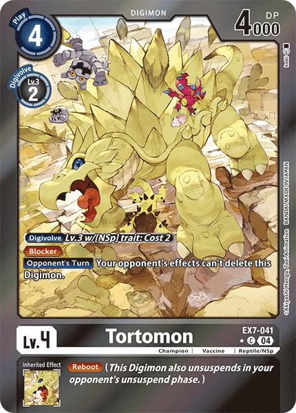 Tortomon [EX7-041] (Foil) [Digimon LIBERATOR] | Total Play