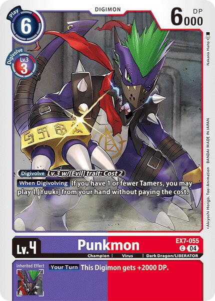 Punkmon [EX7-055] [Digimon LIBERATOR] | Total Play