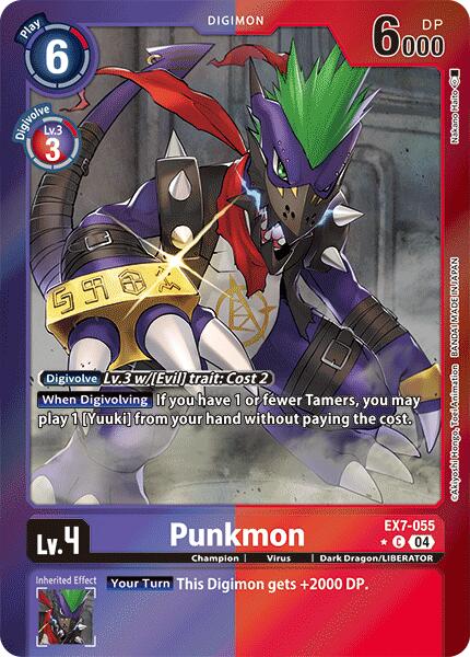 Punkmon [EX7-055] (Foil) [Digimon LIBERATOR] | Total Play