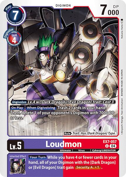 Loudmon [EX7-057] [Digimon LIBERATOR] | Total Play