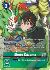 Shoto Kazama [EX7-064] (Alternate Art) [Digimon LIBERATOR] | Total Play