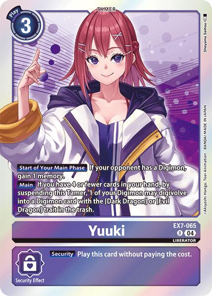 Yuuki [EX7-065] [Digimon LIBERATOR] | Total Play