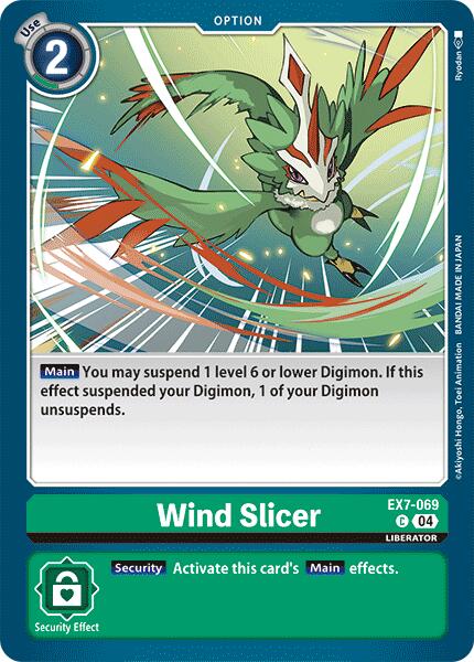 Wind Slicer [EX7-069] [Digimon LIBERATOR] | Total Play