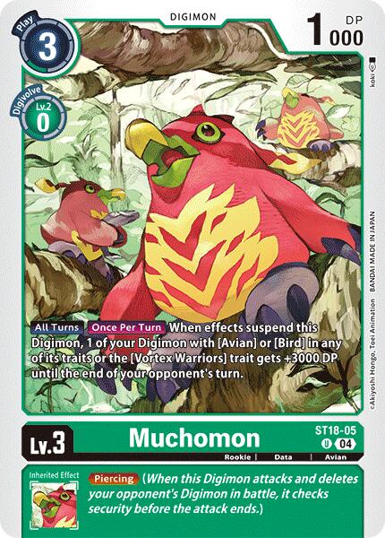 Muchomon [ST18-05] [Starter Deck: Guardian Vortex] | Total Play