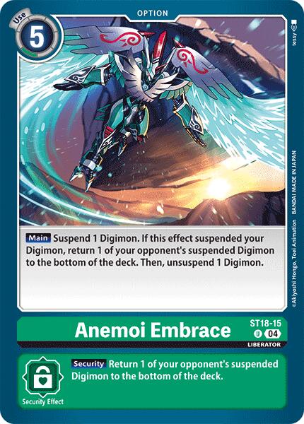 Anemoi Embrace [ST18-15] [Starter Deck: Guardian Vortex] | Total Play