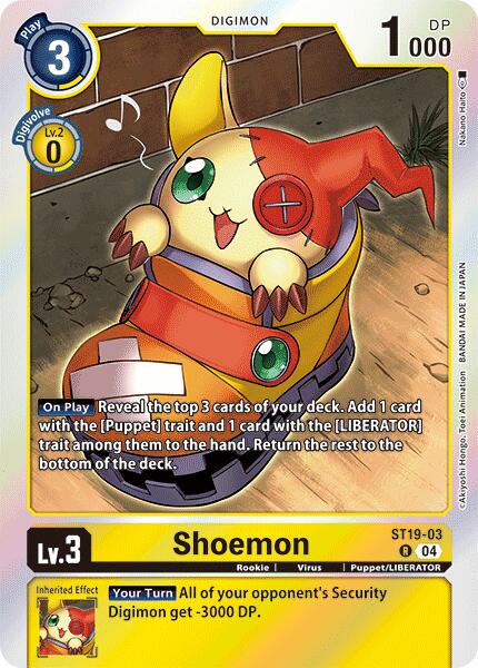 Shoemon [ST19-03] [Starter Deck: Fable Waltz] | Total Play