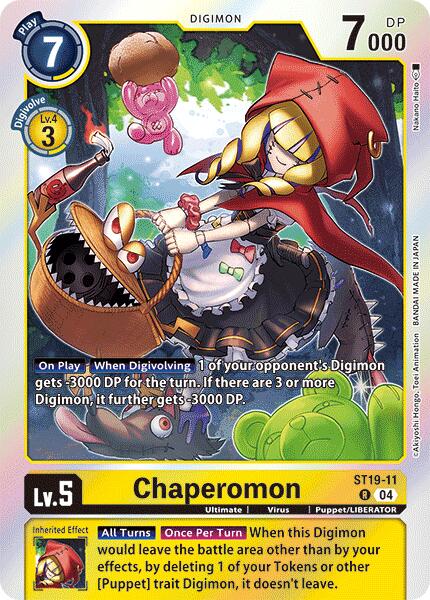 Chaperomon [ST19-11] [Starter Deck: Fable Waltz] | Total Play