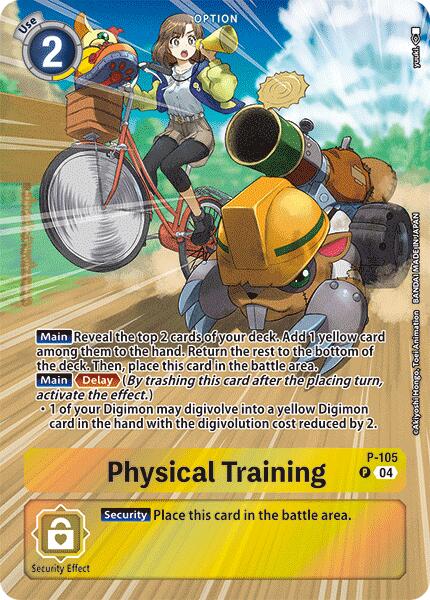 Physical Training [P-105] (Starter Deck 19 Exclusive) [Starter Deck: Fable Waltz Promos] | Total Play