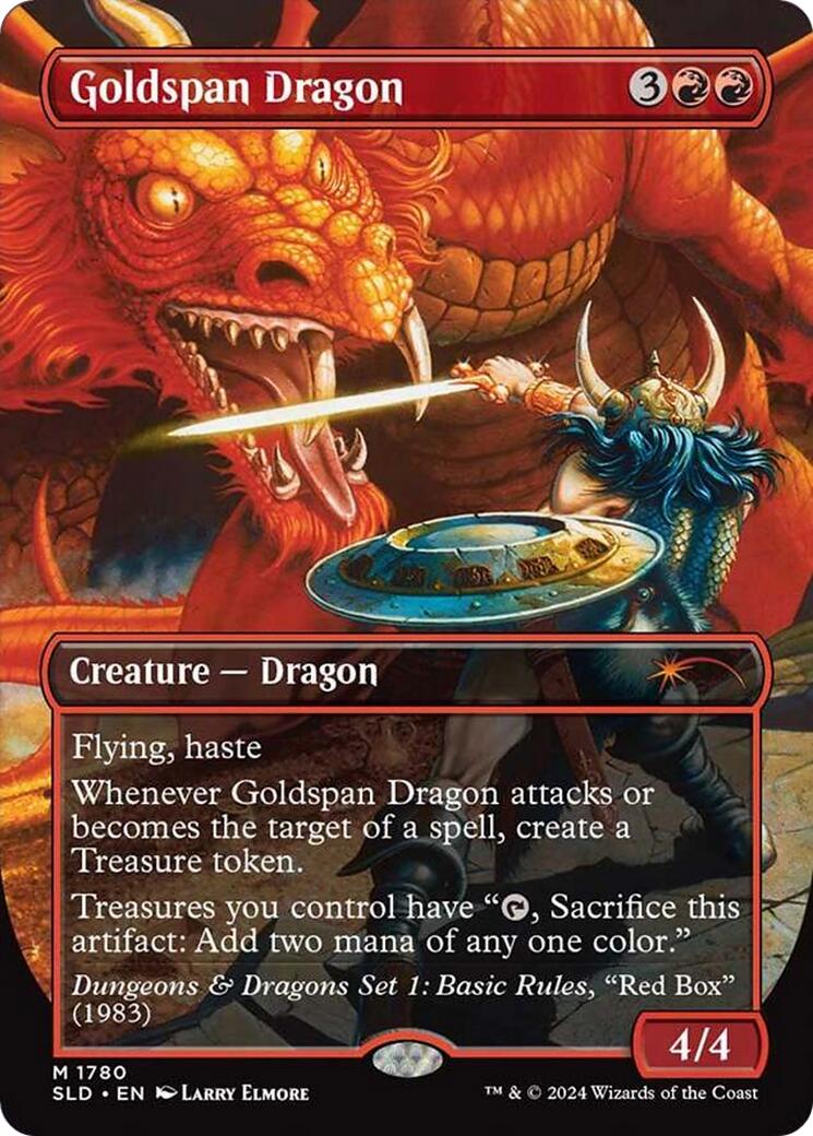 Goldspan Dragon [Secret Lair Drop Series] | Total Play