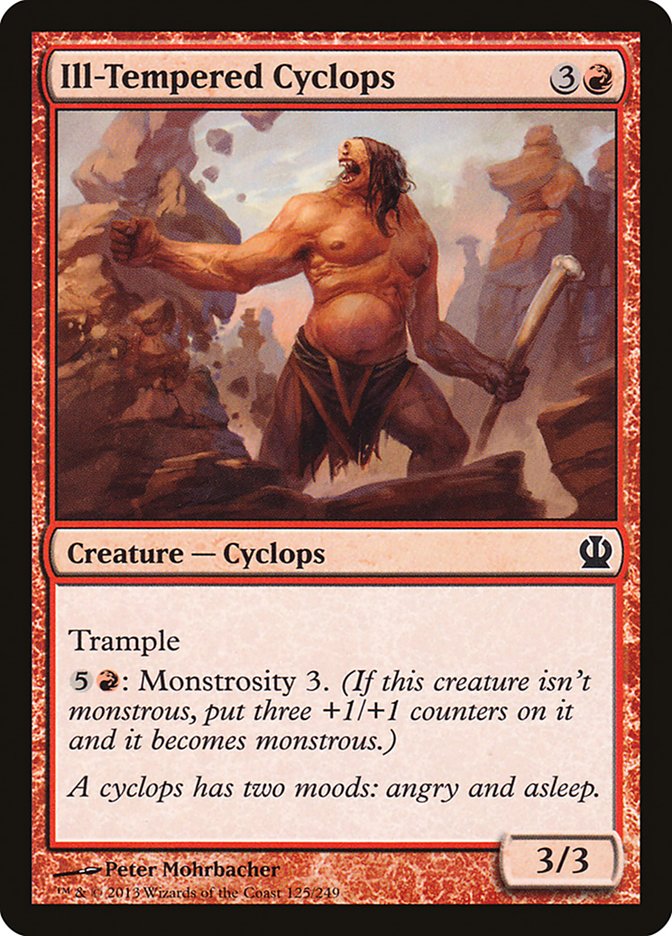 Ill-Tempered Cyclops [Theros] | Total Play