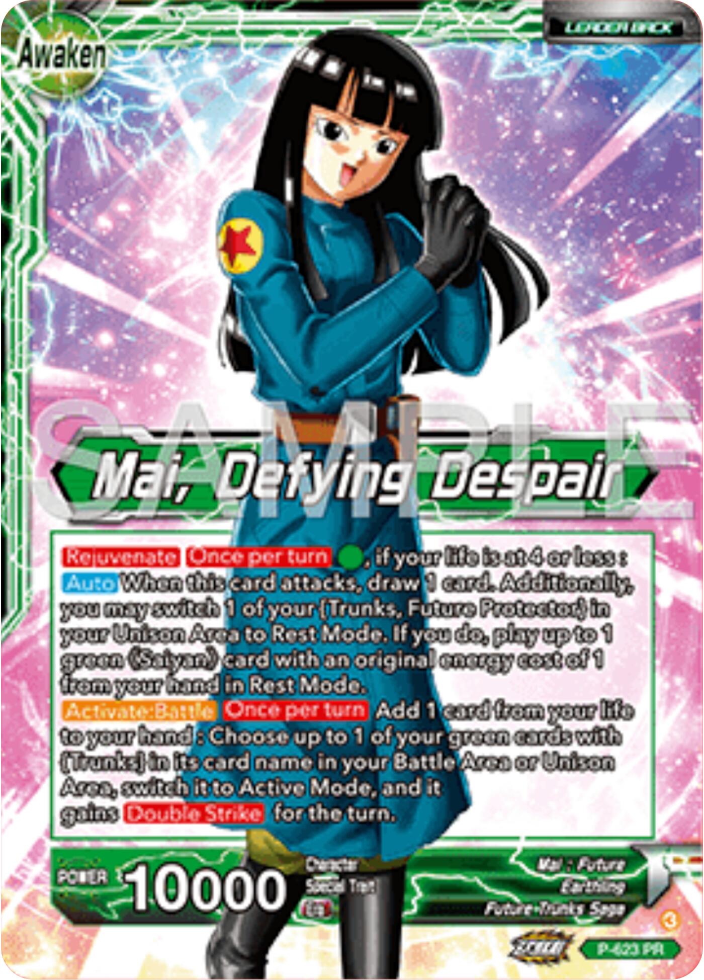 Mai // Mai, Defying Despair (Gold Stamped) (P-623) [Promotion Cards] | Total Play