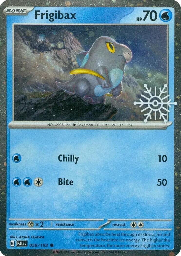 Frigibax (058/193) (Holiday Calendar) [Miscellaneous Cards] | Total Play