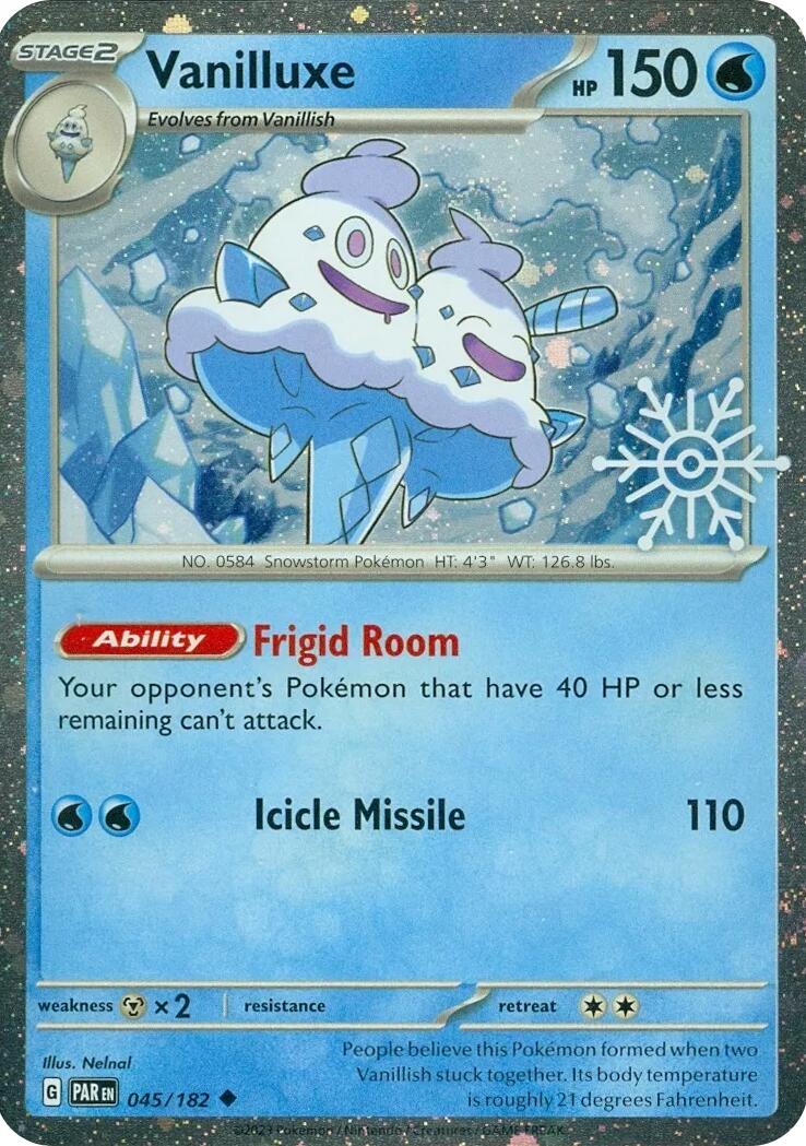 Vanilluxe (045/182) (Holiday Calendar) [Miscellaneous Cards] | Total Play