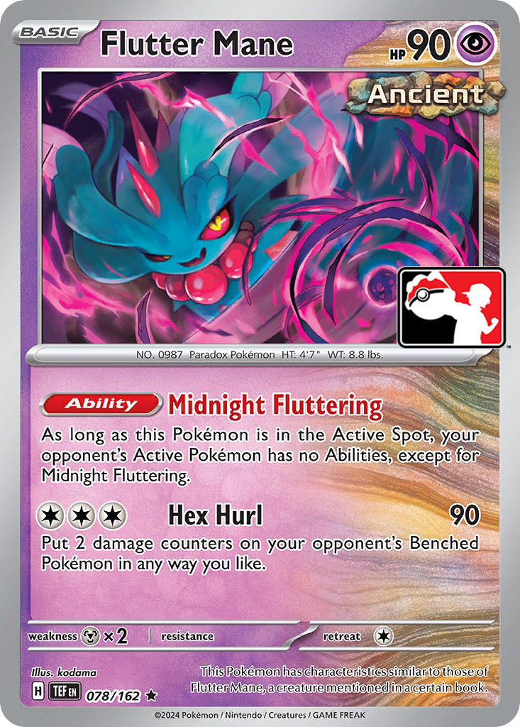 Flutter Mane (078/162) [Prize Pack Series Five] | Total Play