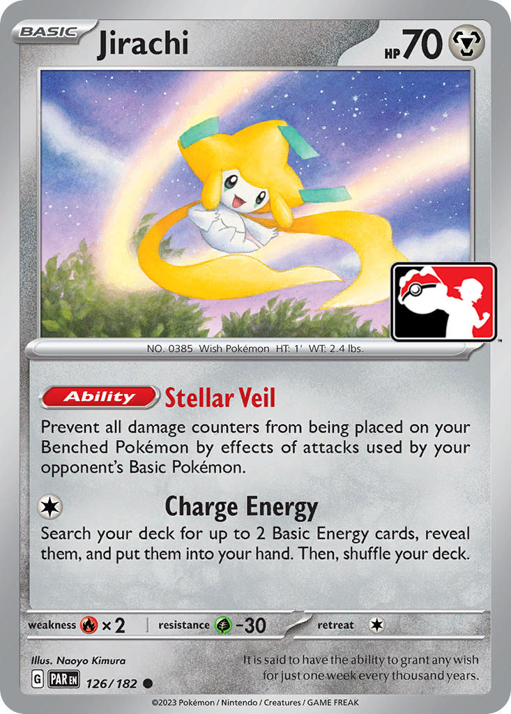 Jirachi (126/182) [Prize Pack Series Five] | Total Play