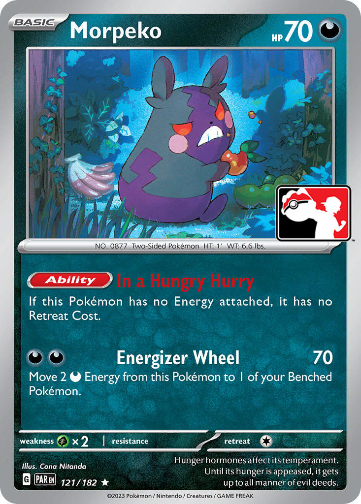 Morpeko (121/182) [Prize Pack Series Five] | Total Play