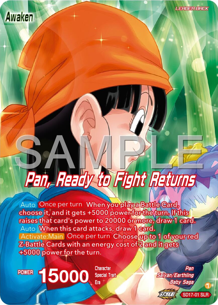 Pan // Pan, Ready to Fight Returns (SD17-01) [Premium 7th Anniversary Box 2024] | Total Play