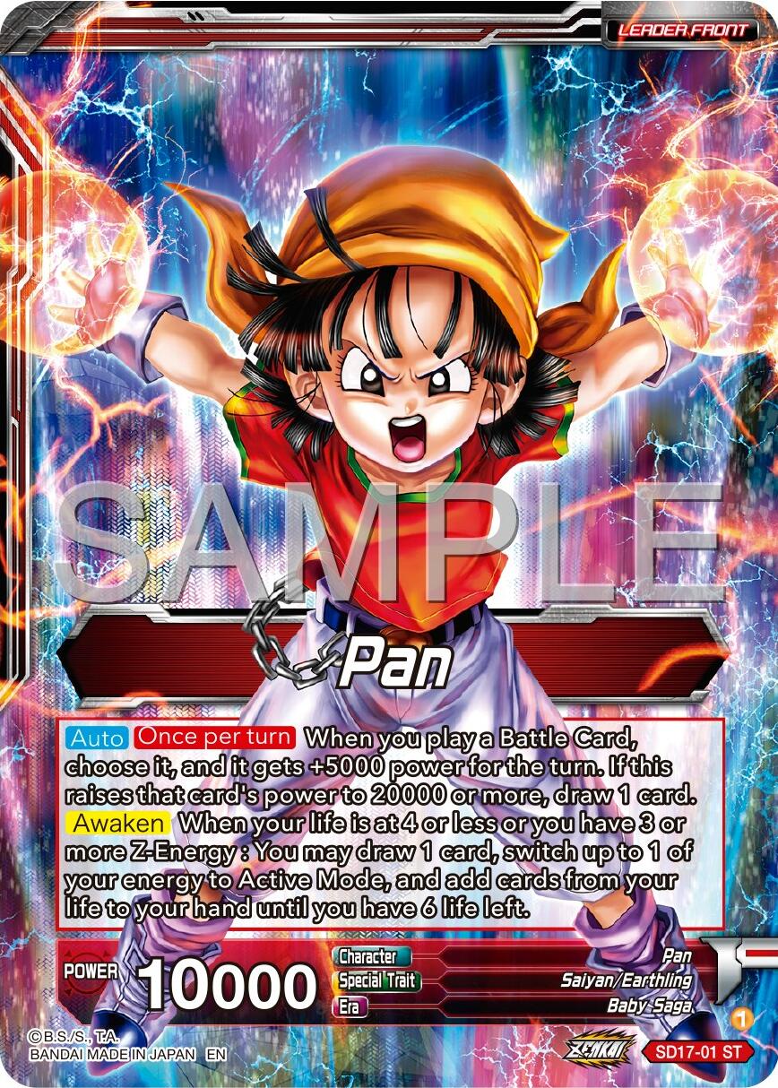 Pan // Pan, Ready to Fight Returns (SD17-01) [Premium 7th Anniversary Box 2024] | Total Play