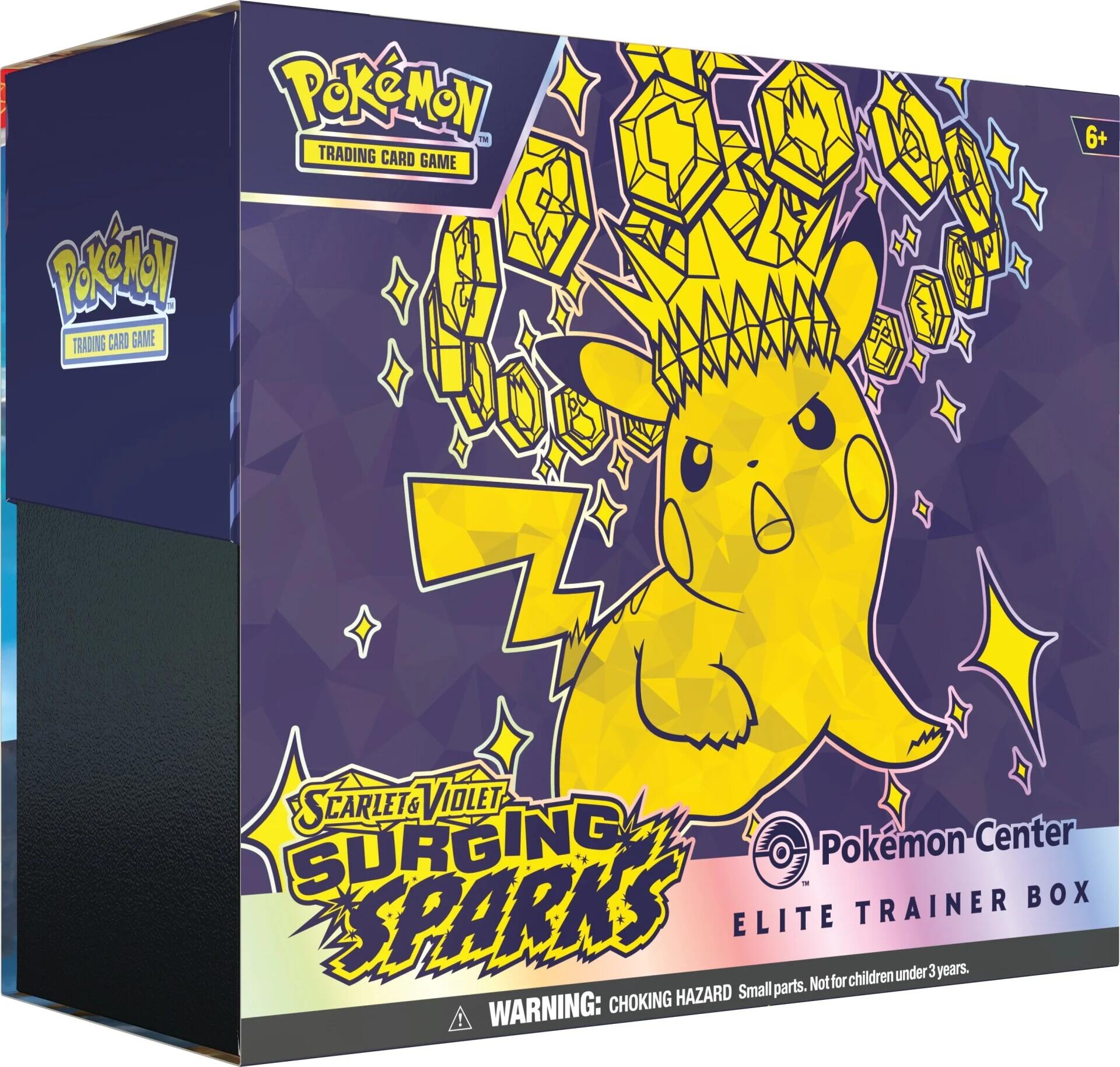 Scarlet & Violet: Surging Sparks - Elite Trainer Box (Pokemon Center Exclusive) | Total Play