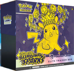 Scarlet & Violet: Surging Sparks - Elite Trainer Box (Pokemon Center Exclusive) | Total Play